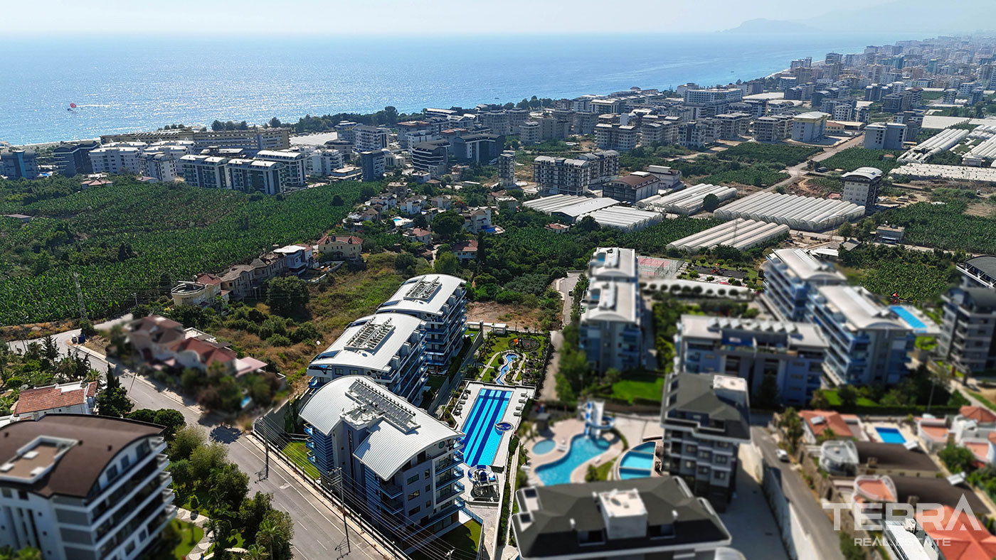 Apartment for Sale in Eco Blue Residence, Kargıcak, Alanya, Turkey - 124799