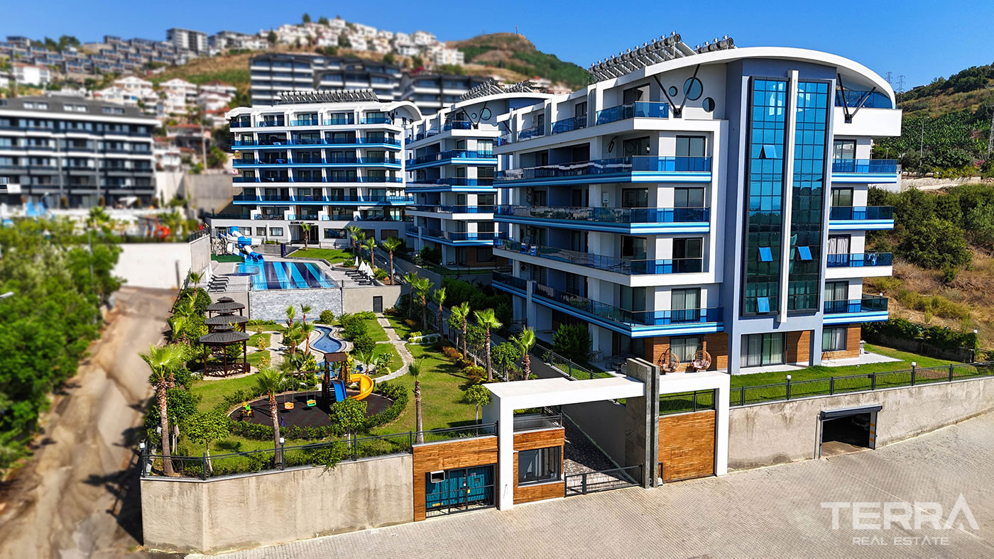 Apartment for Sale in Eco Blue Residence, Kargıcak, Alanya, Turkey - 124801