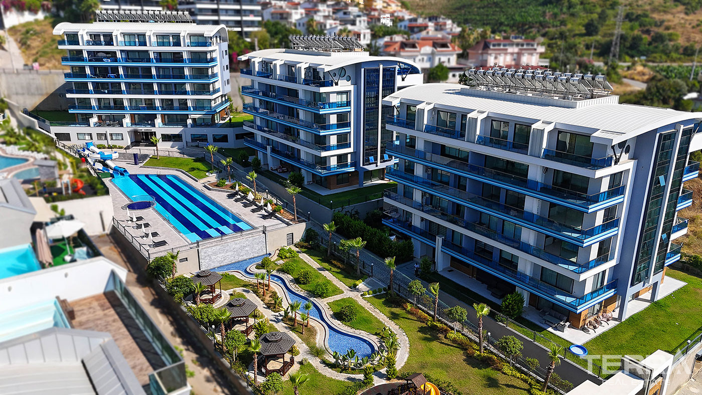 Apartment for Sale in Eco Blue Residence, Kargıcak, Alanya, Turkey - 124802