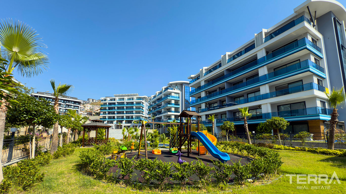 Apartment for Sale in Eco Blue Residence, Kargıcak, Alanya, Turkey - 124822