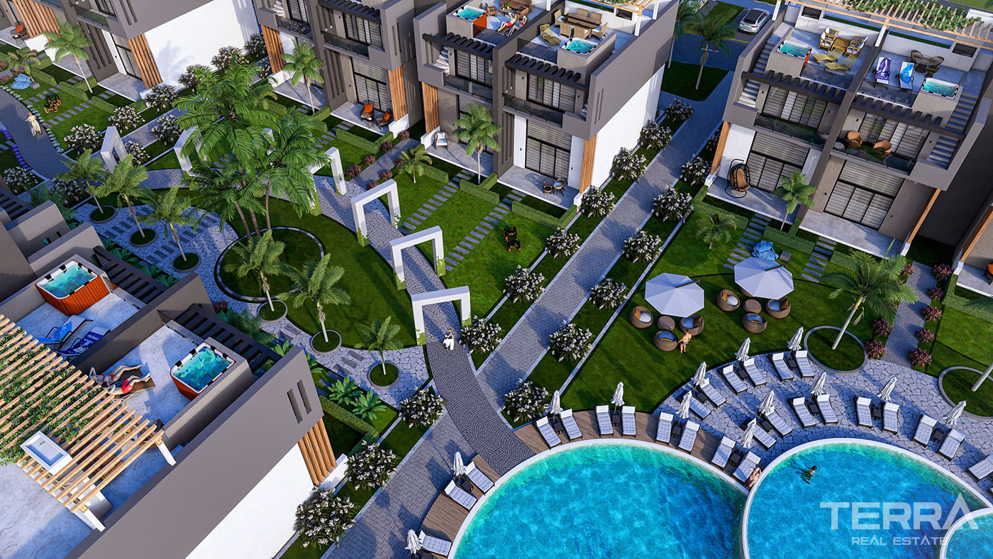 Apartments for Sale in Yeni Erenköy, İskele, Northern Cyprus - 125189