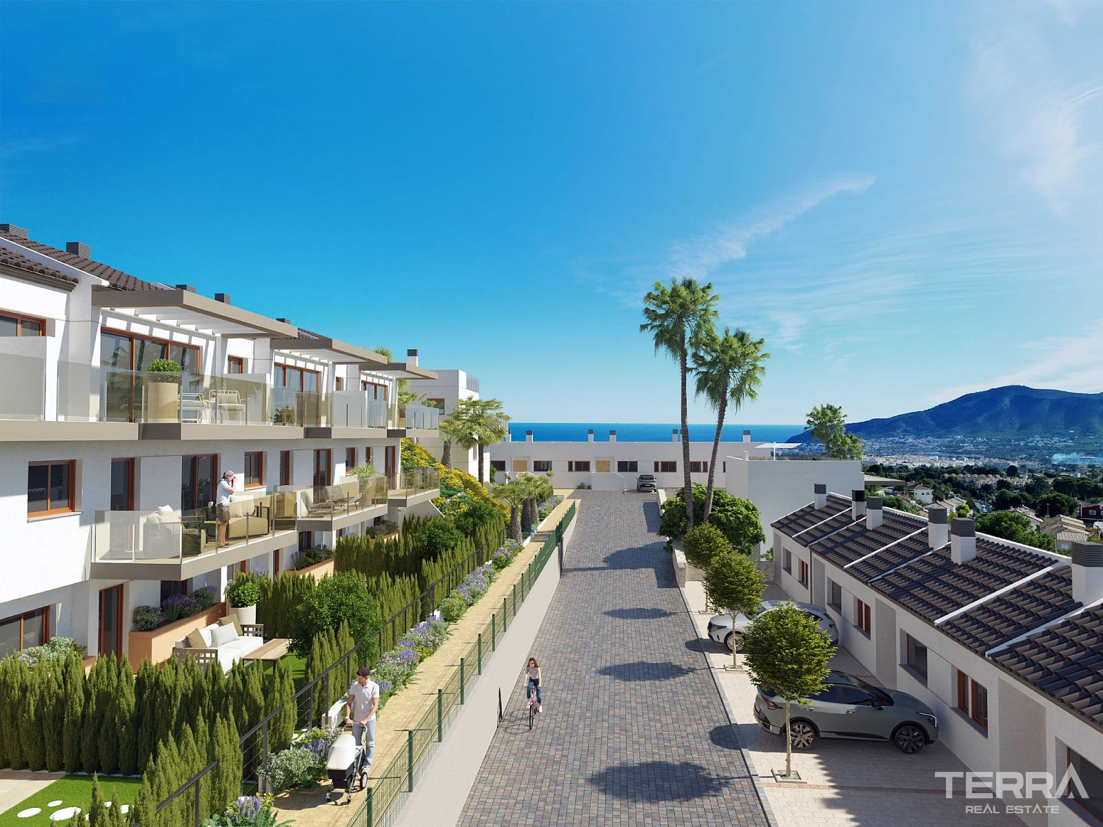 Townhouses for Sale in La Nucia, Costa Blanca, Spain - 124927
