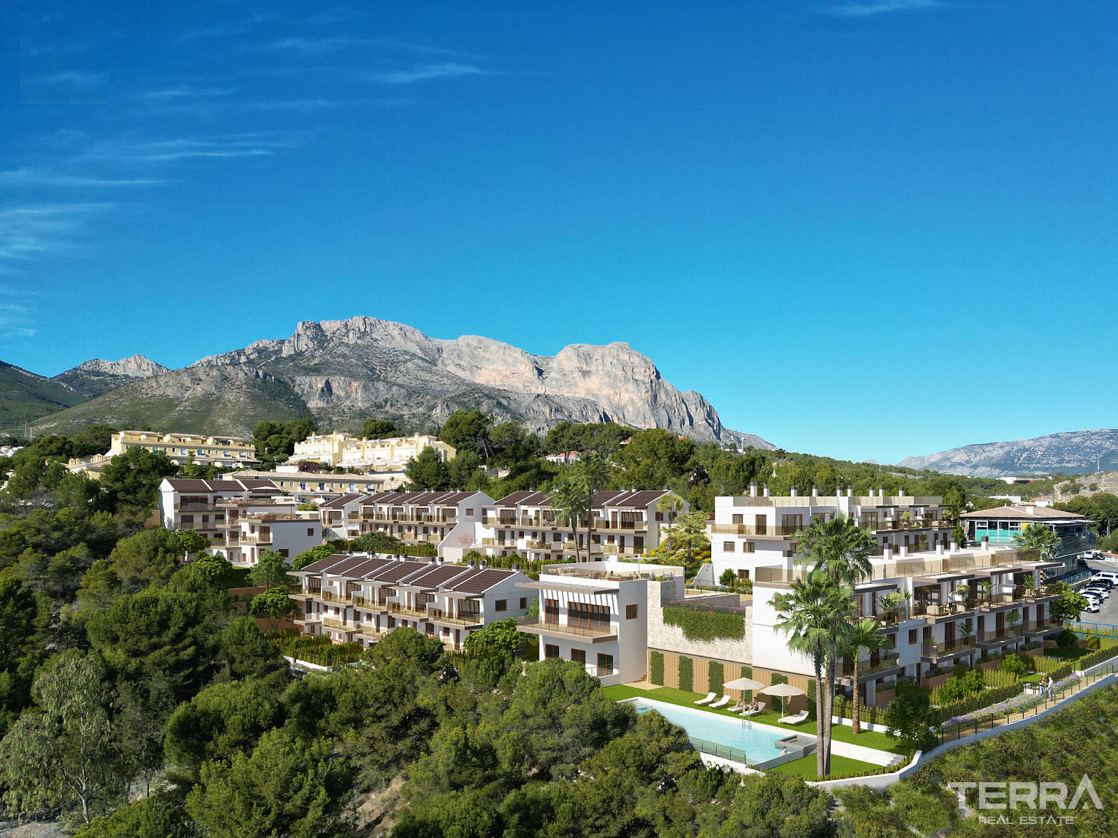 Townhouses for Sale in La Nucia, Costa Blanca, Spain - 124933