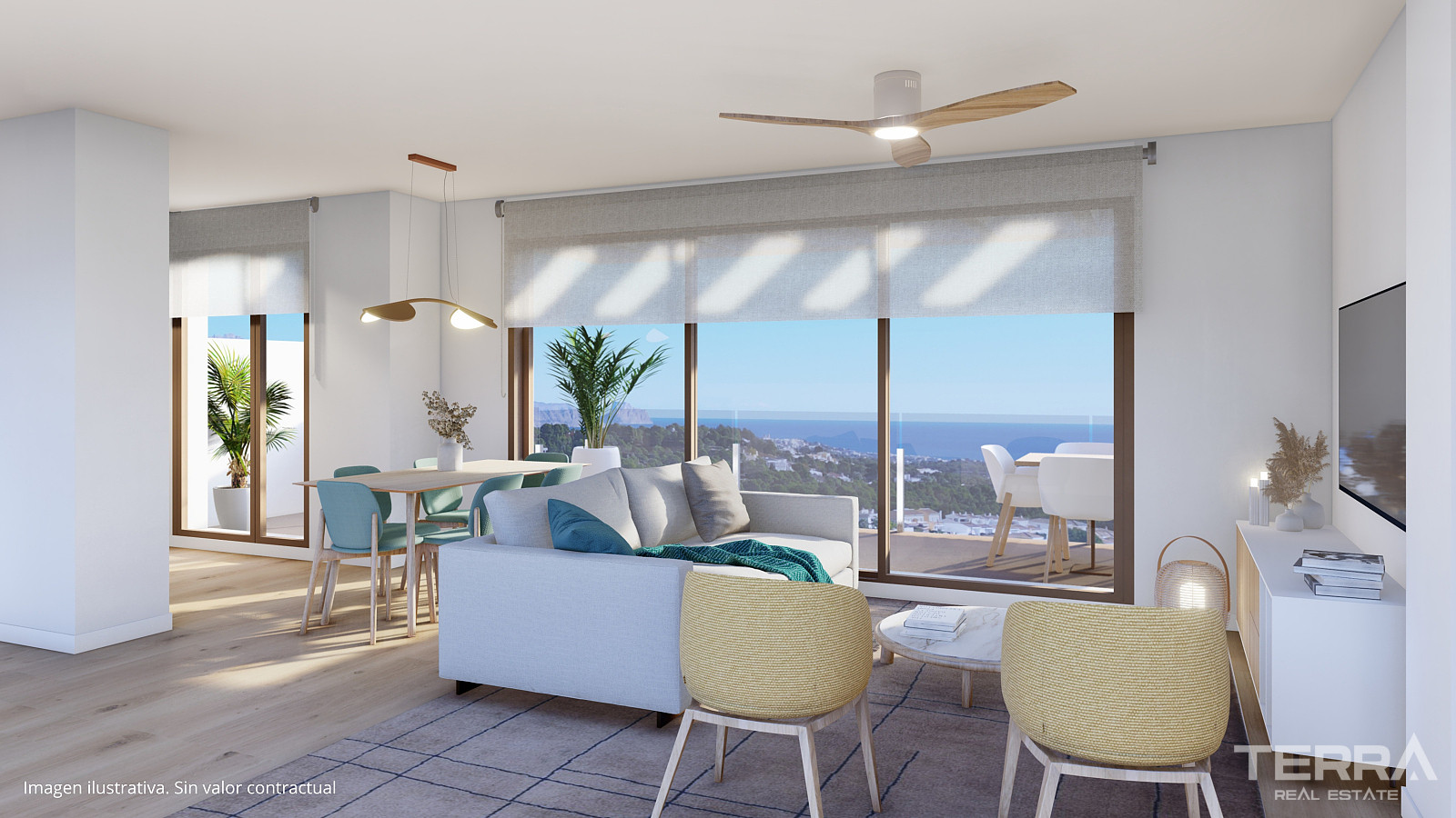 Townhouses for Sale in La Nucia, Costa Blanca, Spain - 124934
