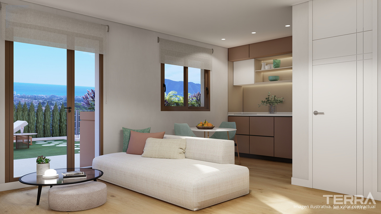 Townhouses for Sale in La Nucia, Costa Blanca, Spain - 124935