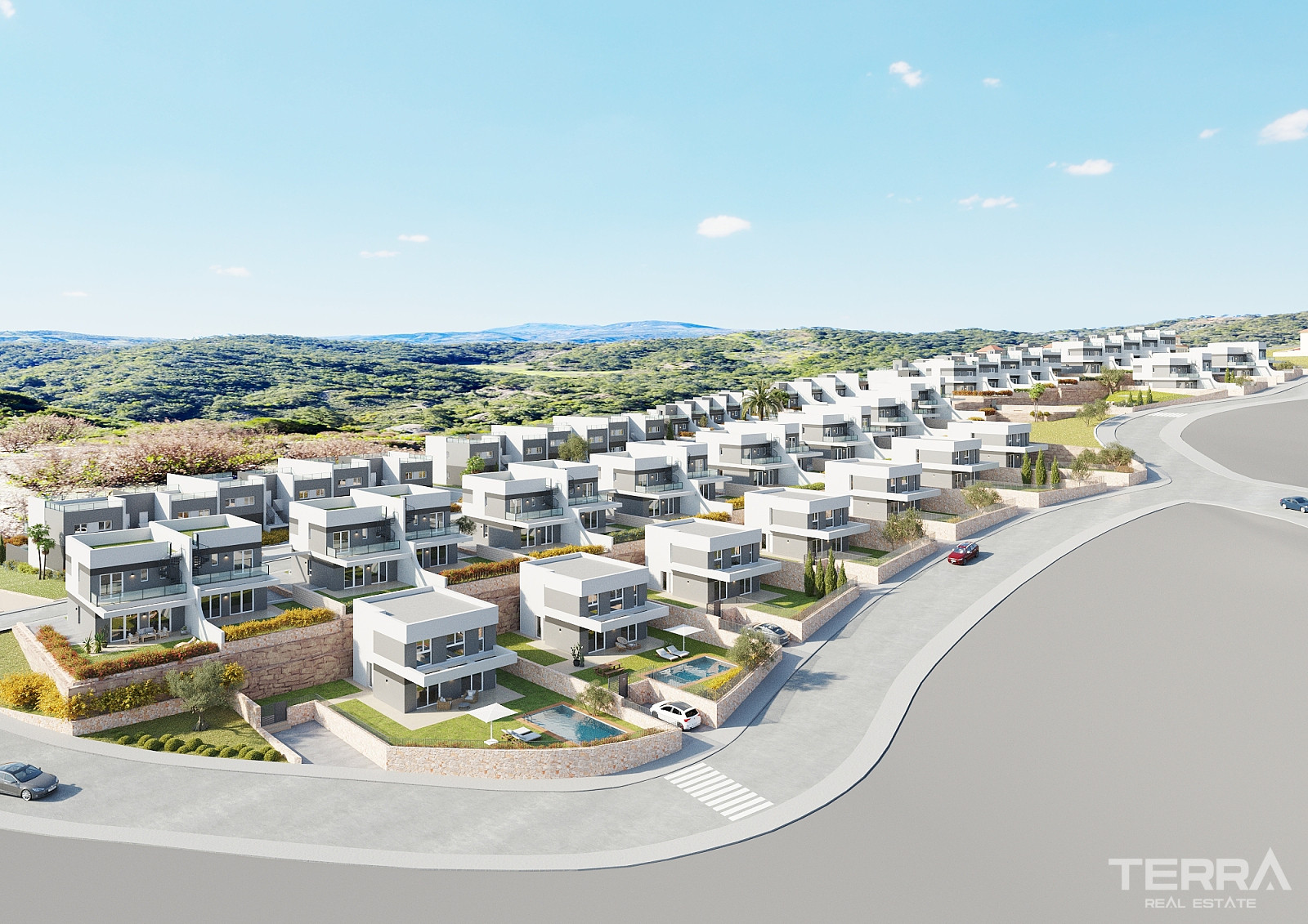 Sea View Houses for Sale in Finestrat, Costa Blanca, Spain - 125041