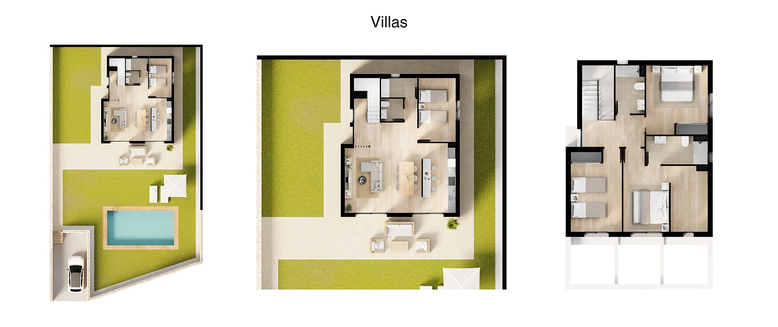 Sea View Houses for Sale in Finestrat, Costa Blanca, Spain - 125055