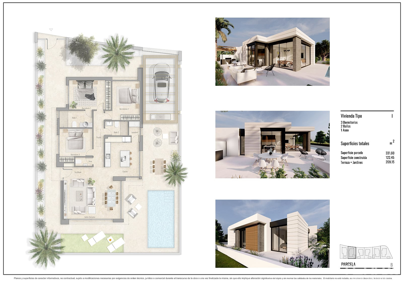Golf Villas for Sale in Pilar de la Horadada, Costa Blanca, Spain - 125073