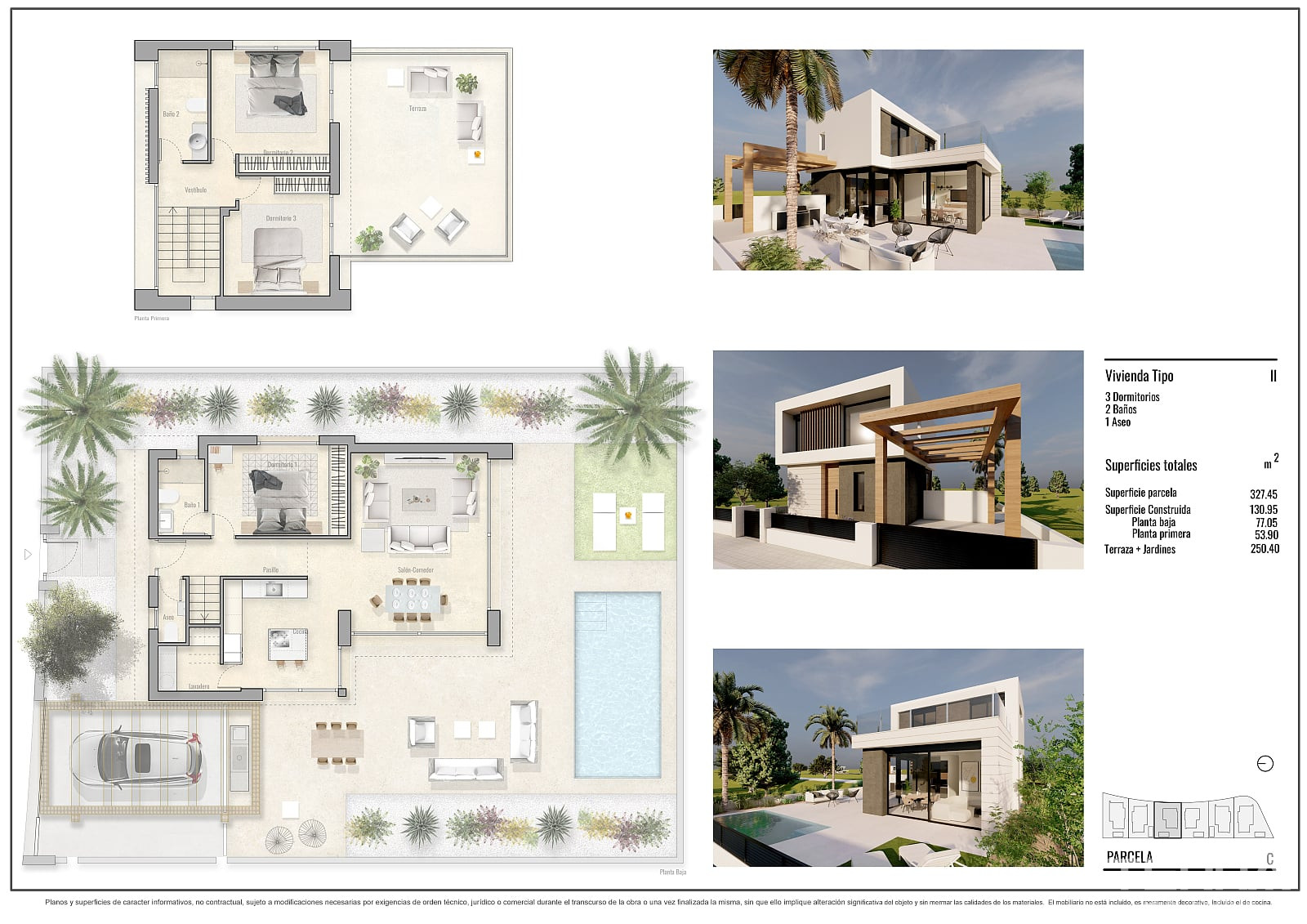 Golf Villas for Sale in Pilar de la Horadada, Costa Blanca, Spain - 125074