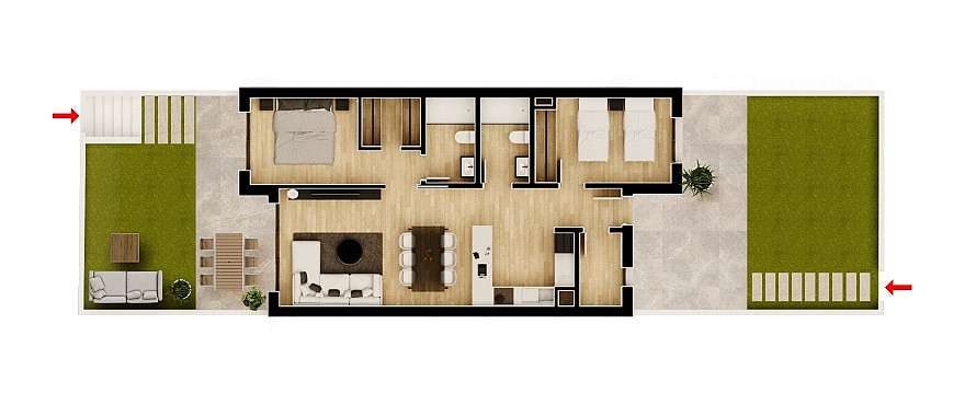 Golf Apartments for Sale in Monforte del Cid, Costa Blanca, Spain - 125276