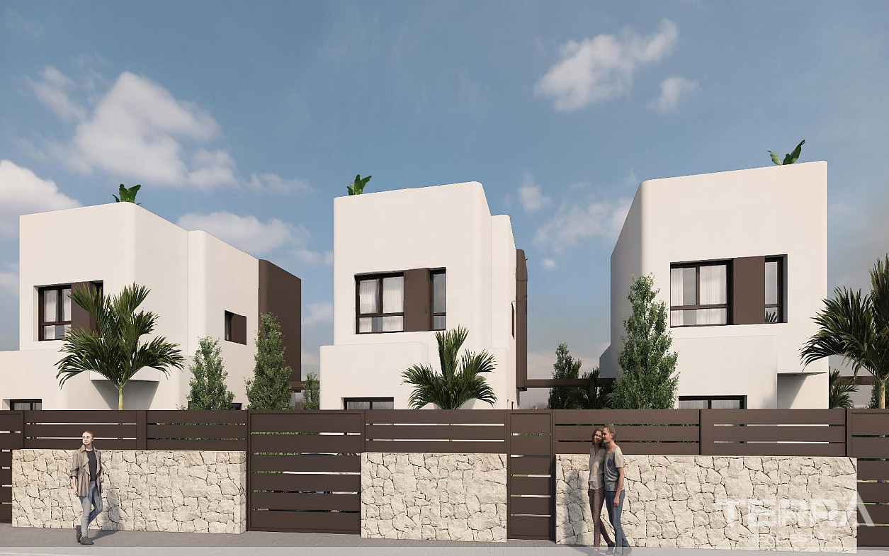 Golf Villas for Sale in Pilar de la Horadada, Costa Blanca, Spain - 125372