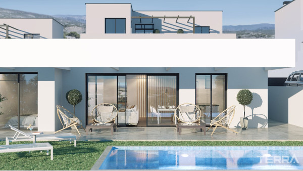 İspanya, Costa Blanca, Finestrat’ta Satılık Deniz Manzaralı Villalar