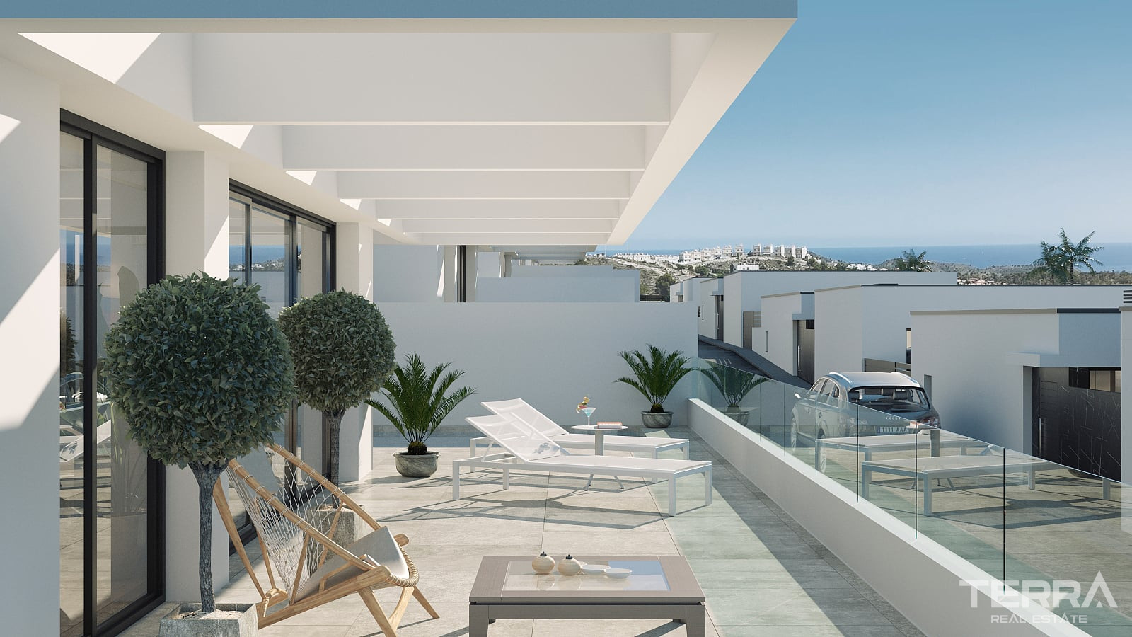İspanya, Costa Blanca, Finestrat’ta Satılık Deniz Manzaralı Villalar - 125408