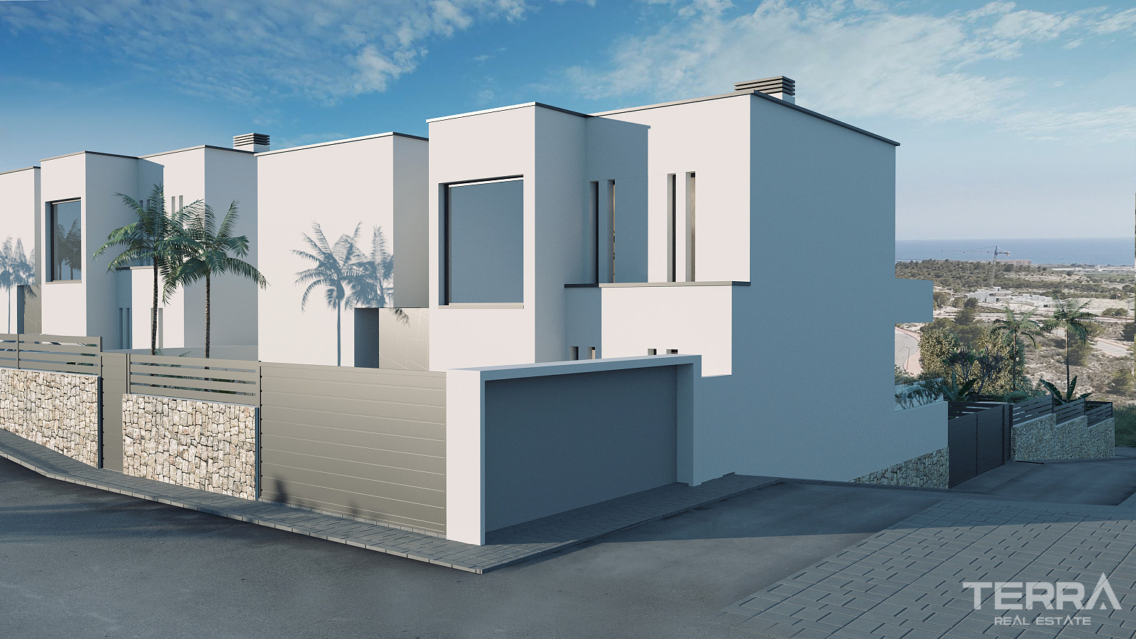 İspanya, Costa Blanca, Finestrat’ta Satılık Deniz Manzaralı Villalar - 125410