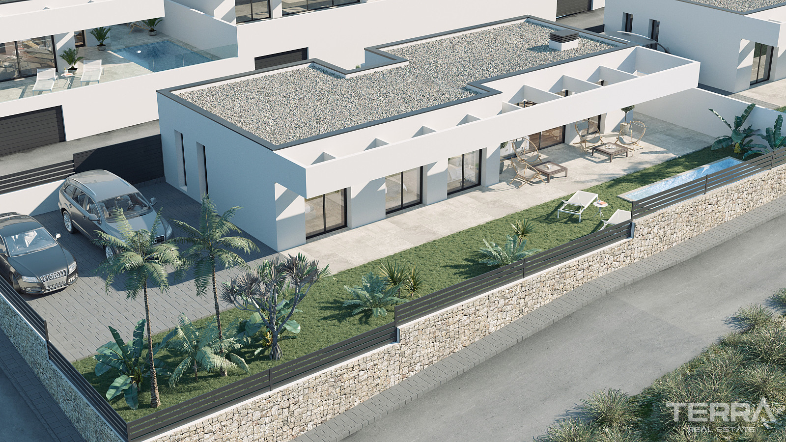 İspanya, Costa Blanca, Finestrat’ta Satılık Deniz Manzaralı Villalar - 125413
