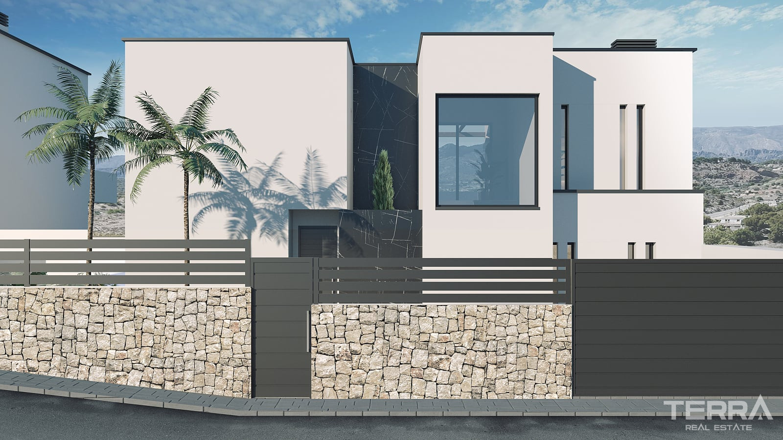 İspanya, Costa Blanca, Finestrat’ta Satılık Deniz Manzaralı Villalar - 125417
