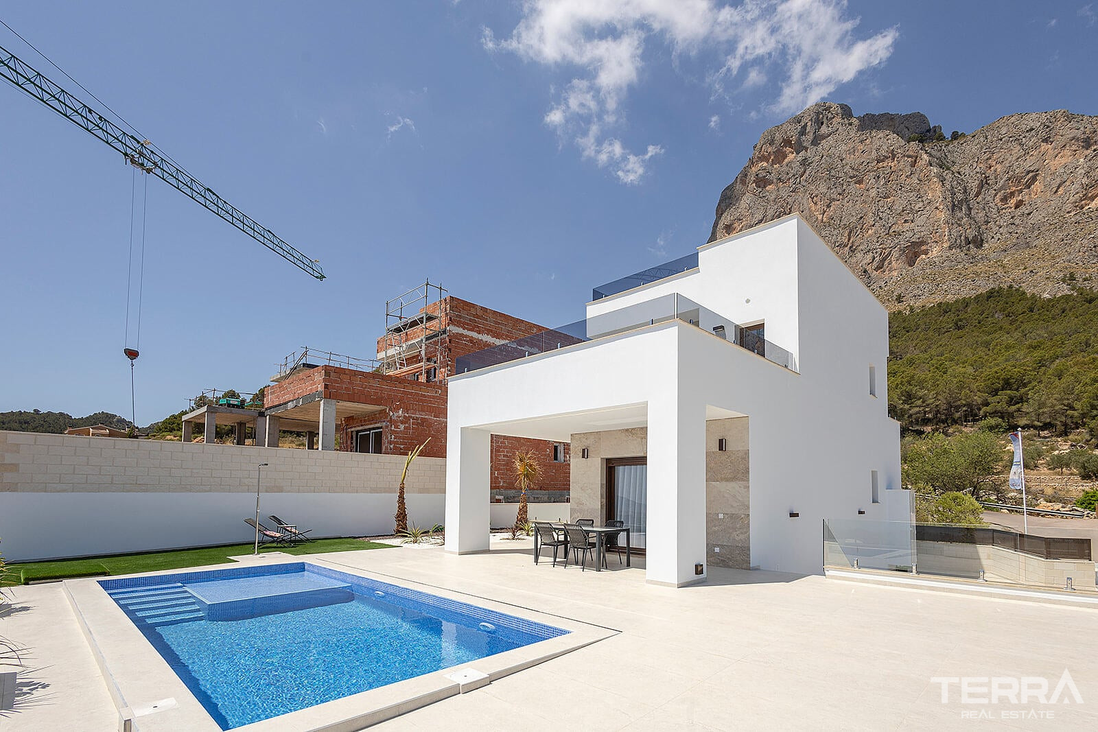 Sea View Villas for Sale in Polop, Costa Blanca, Spain - 125555