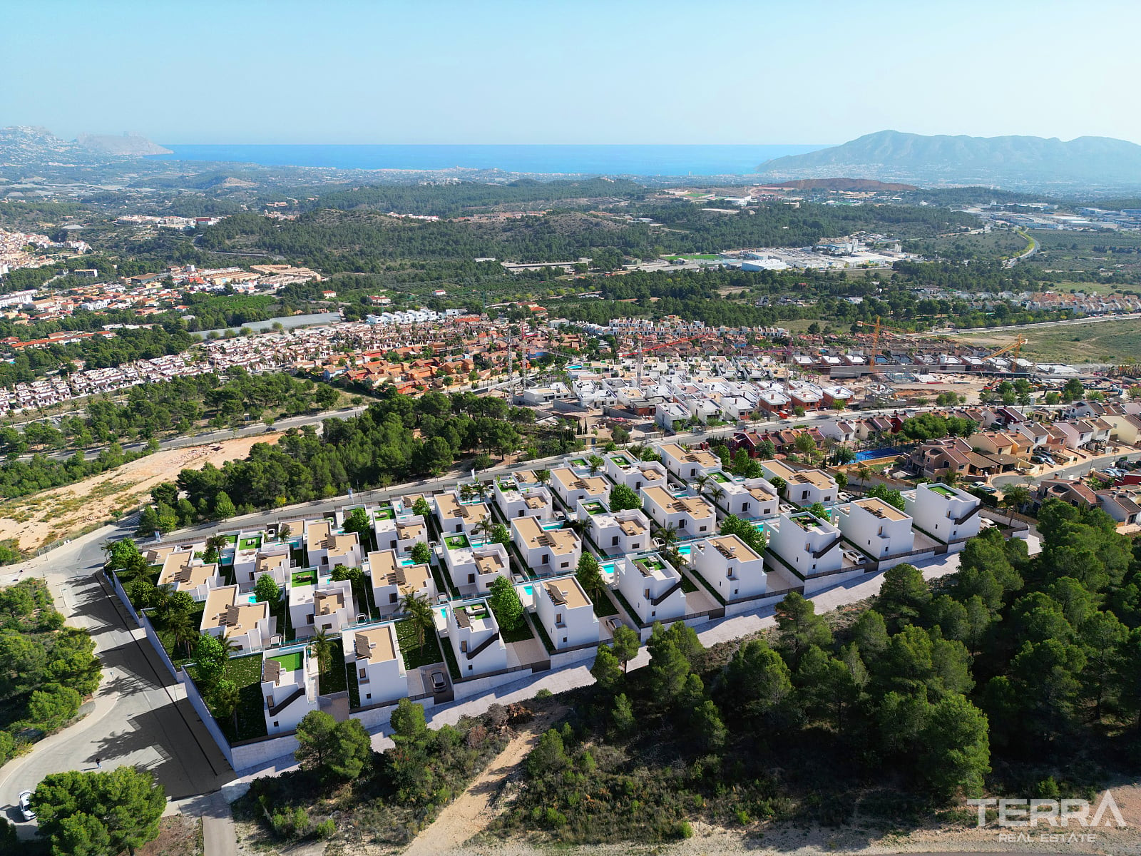 Sea View Villas for Sale in Polop, Costa Blanca, Spain - 125563