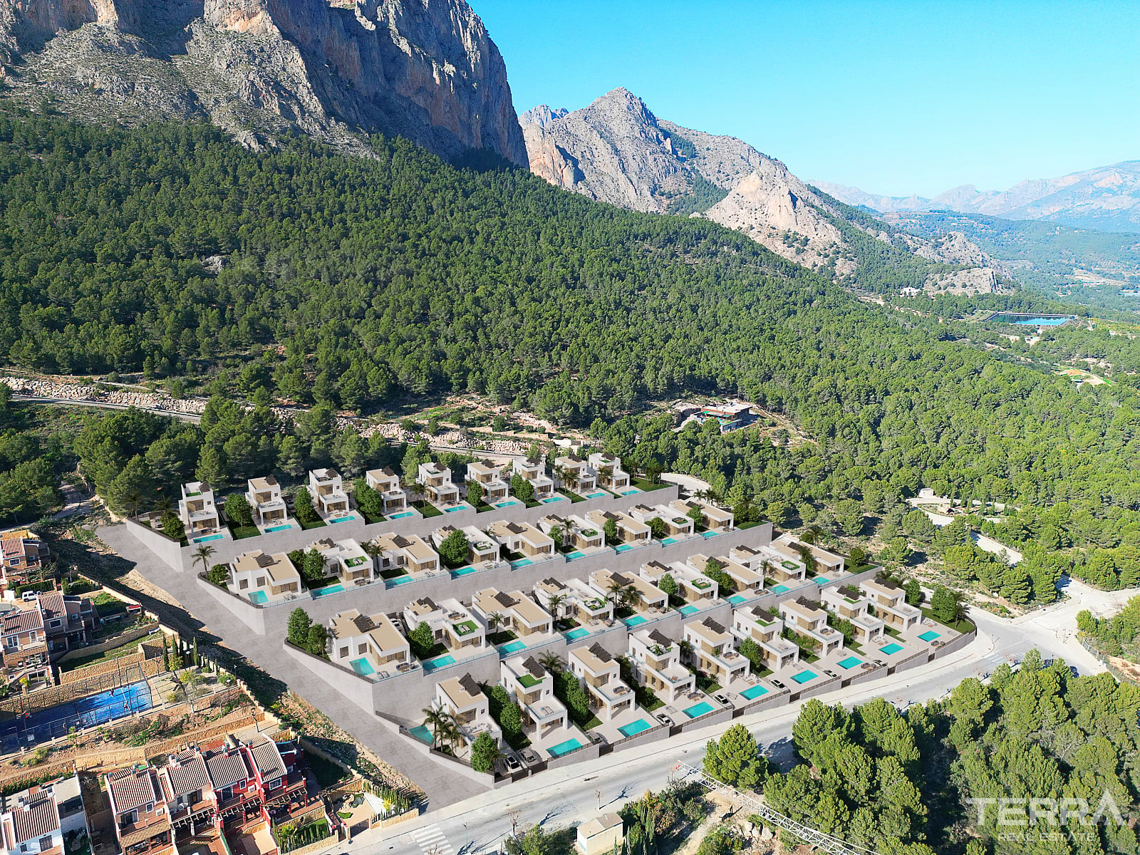 Sea View Villas for Sale in Polop, Costa Blanca, Spain - 125564