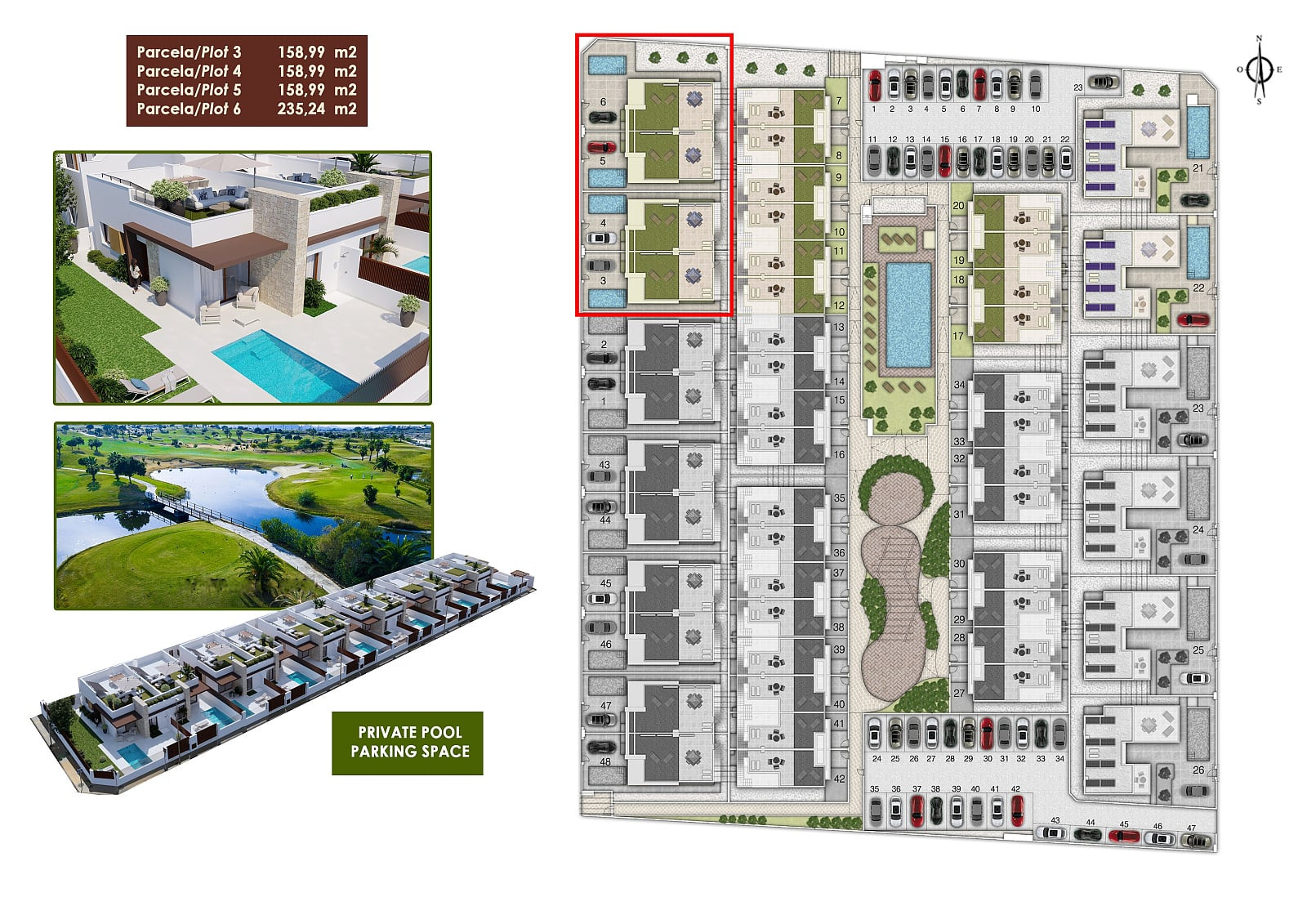 Golf Villas for Sale in Orihuela, Costa Blanca, Spain - 125778
