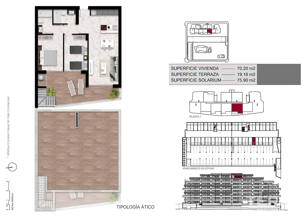 İspanya, Costa Blanca, San Miguel de Salinas’ta Satılık Daireler - 126376