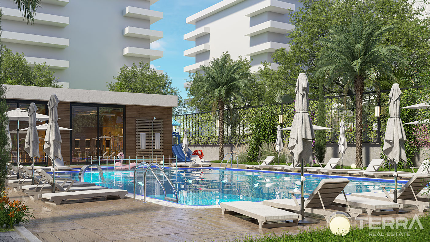 Sea View Apartments for Sale in Mahmutlar, Alanya, Turkey - 126378