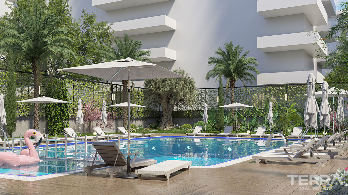 Sea View Apartments for Sale in Mahmutlar, Alanya, Turkey - 126379