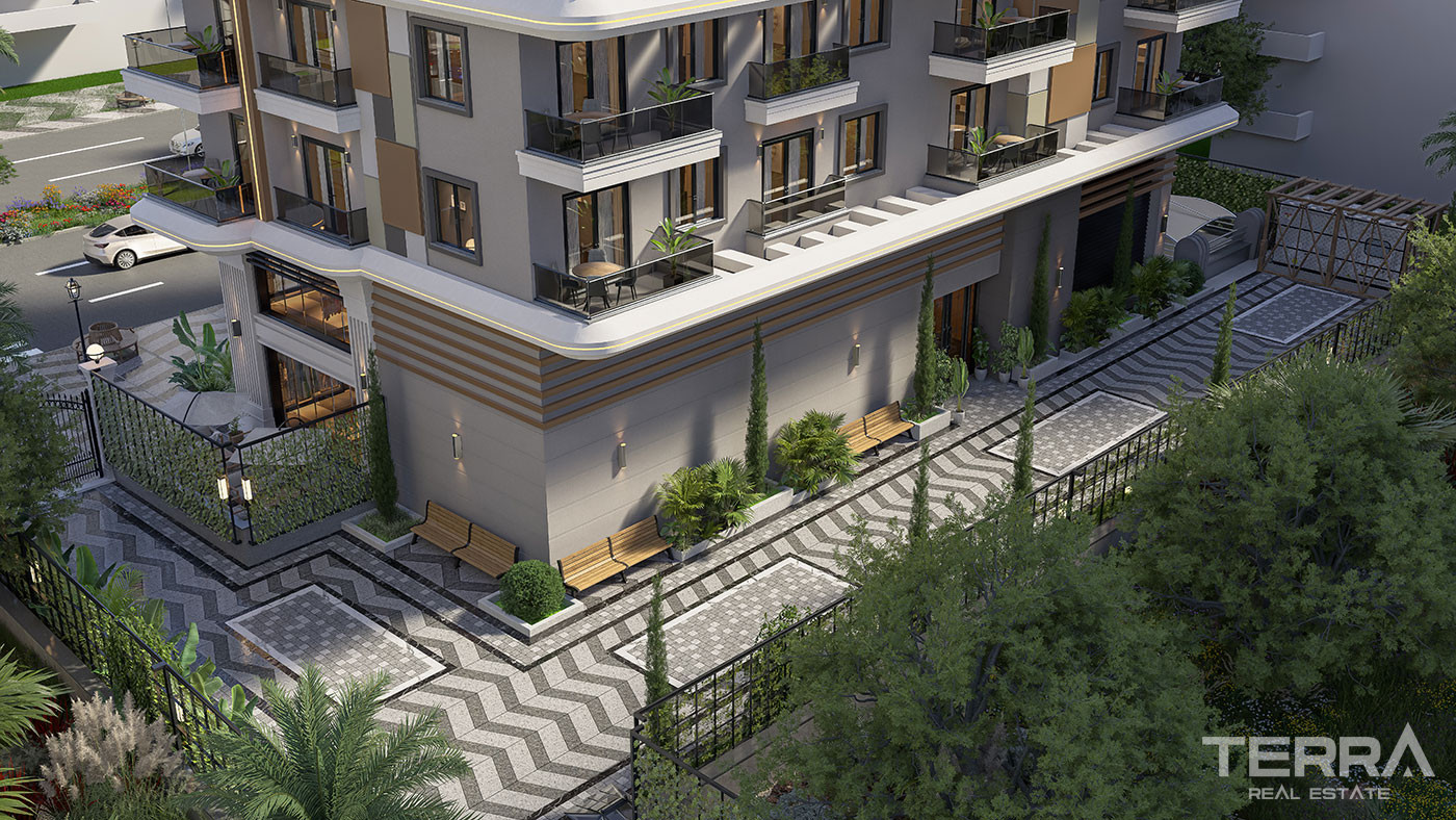 Sea View Apartments for Sale in Mahmutlar, Alanya, Turkey - 126381