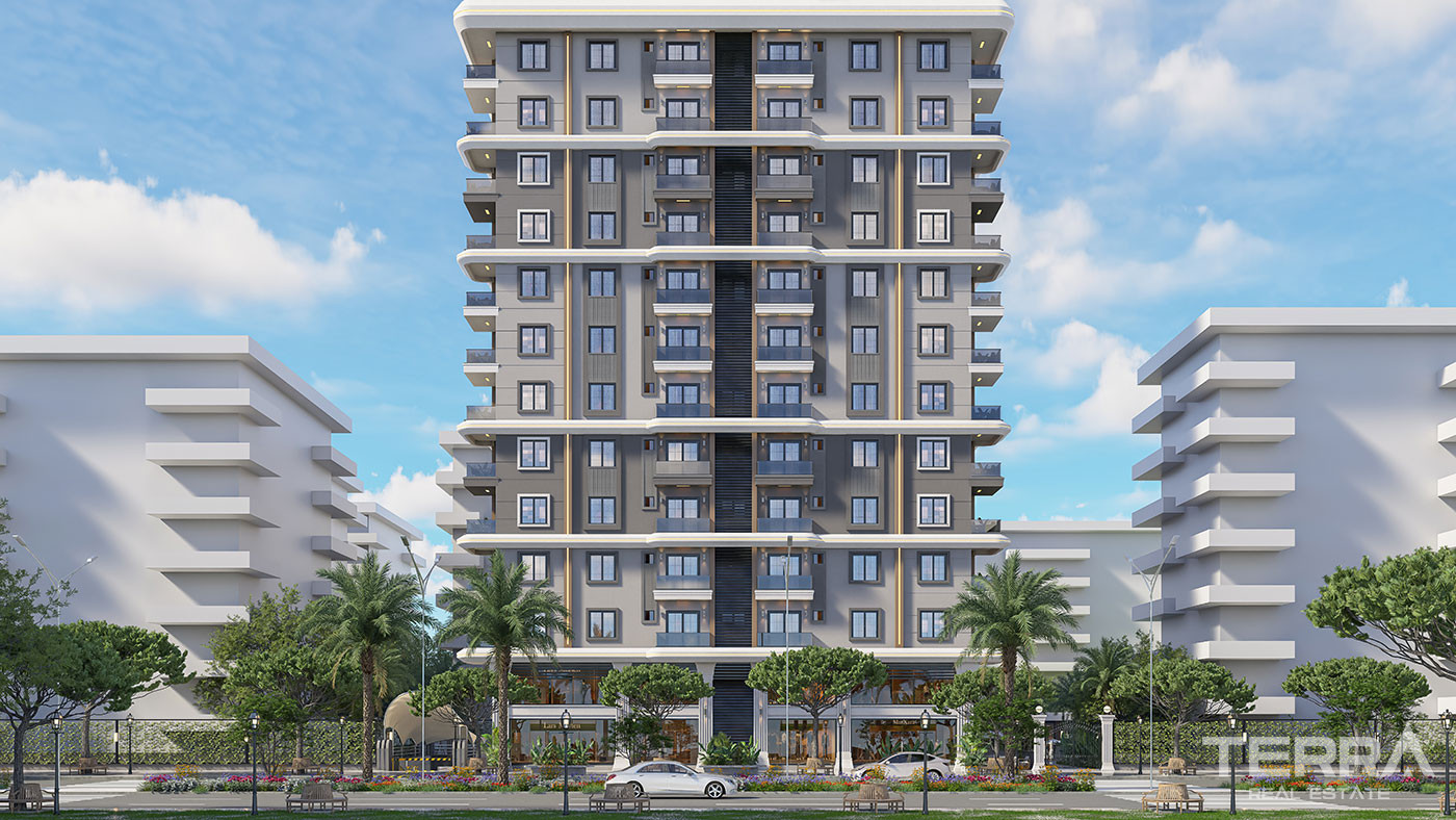 Sea View Apartments for Sale in Mahmutlar, Alanya, Turkey - 126382