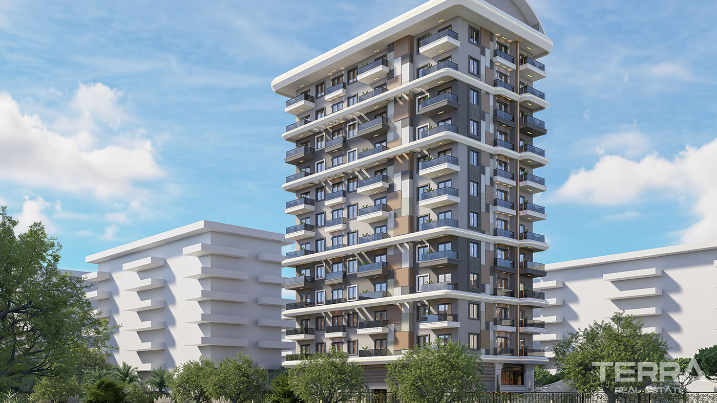 Sea View Apartments for Sale in Mahmutlar, Alanya, Turkey - 126385
