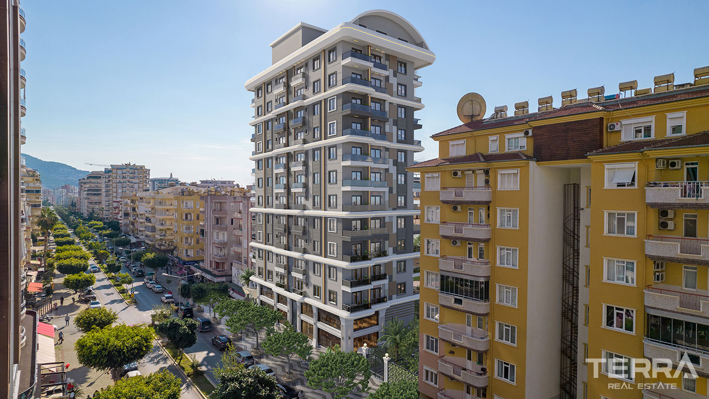 Sea View Apartments for Sale in Mahmutlar, Alanya, Turkey - 126388
