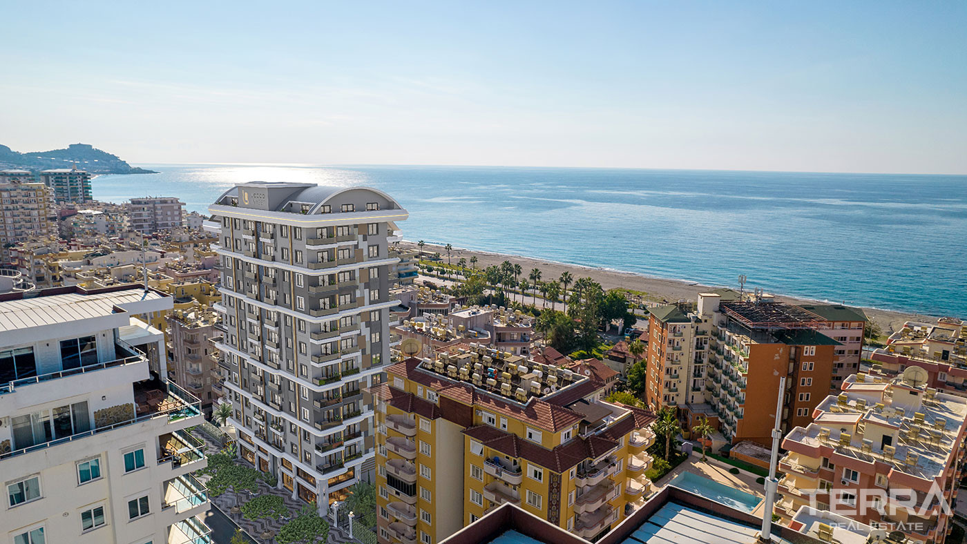 Sea View Apartments for Sale in Mahmutlar, Alanya, Turkey - 126389
