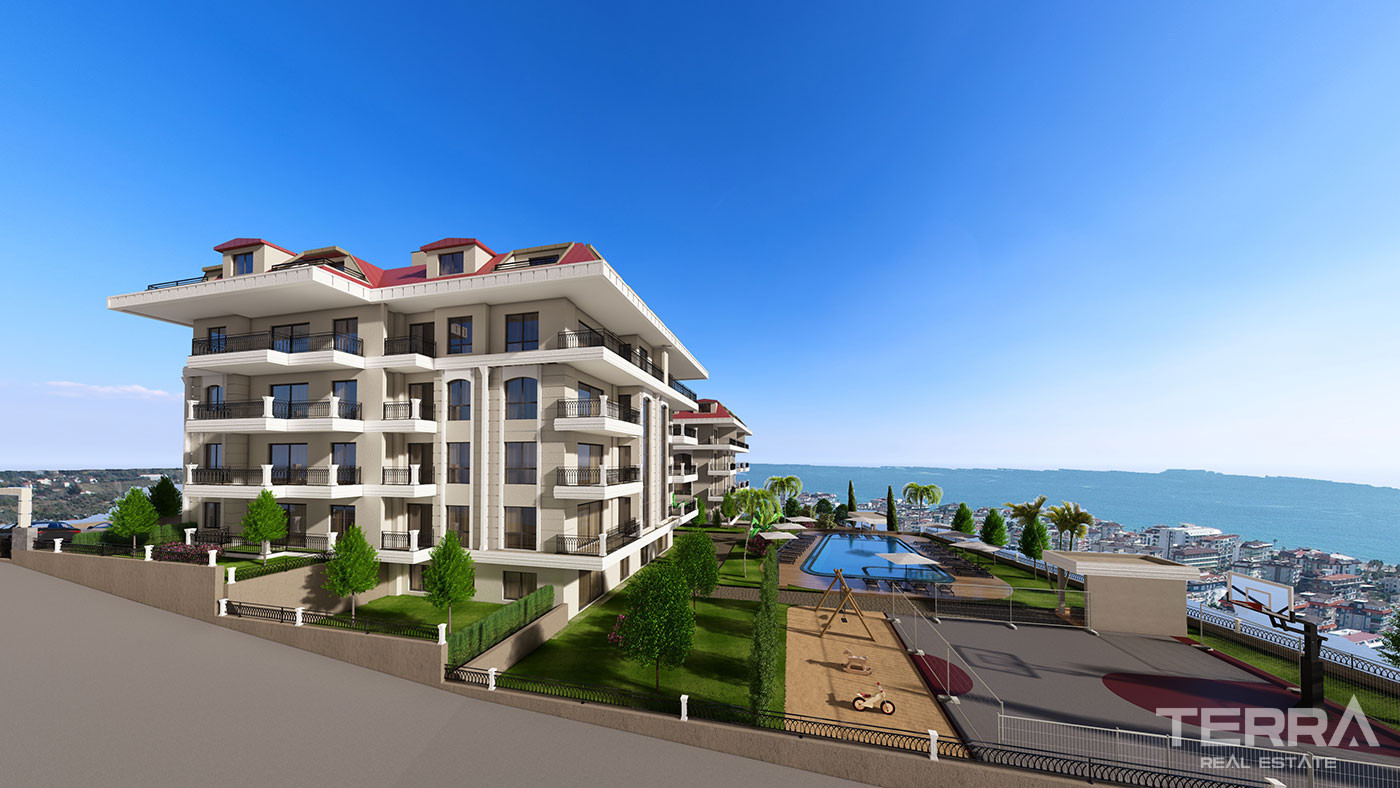 Sea View Apartments for Sale in Kestel, Alanya, Turkey - 126403