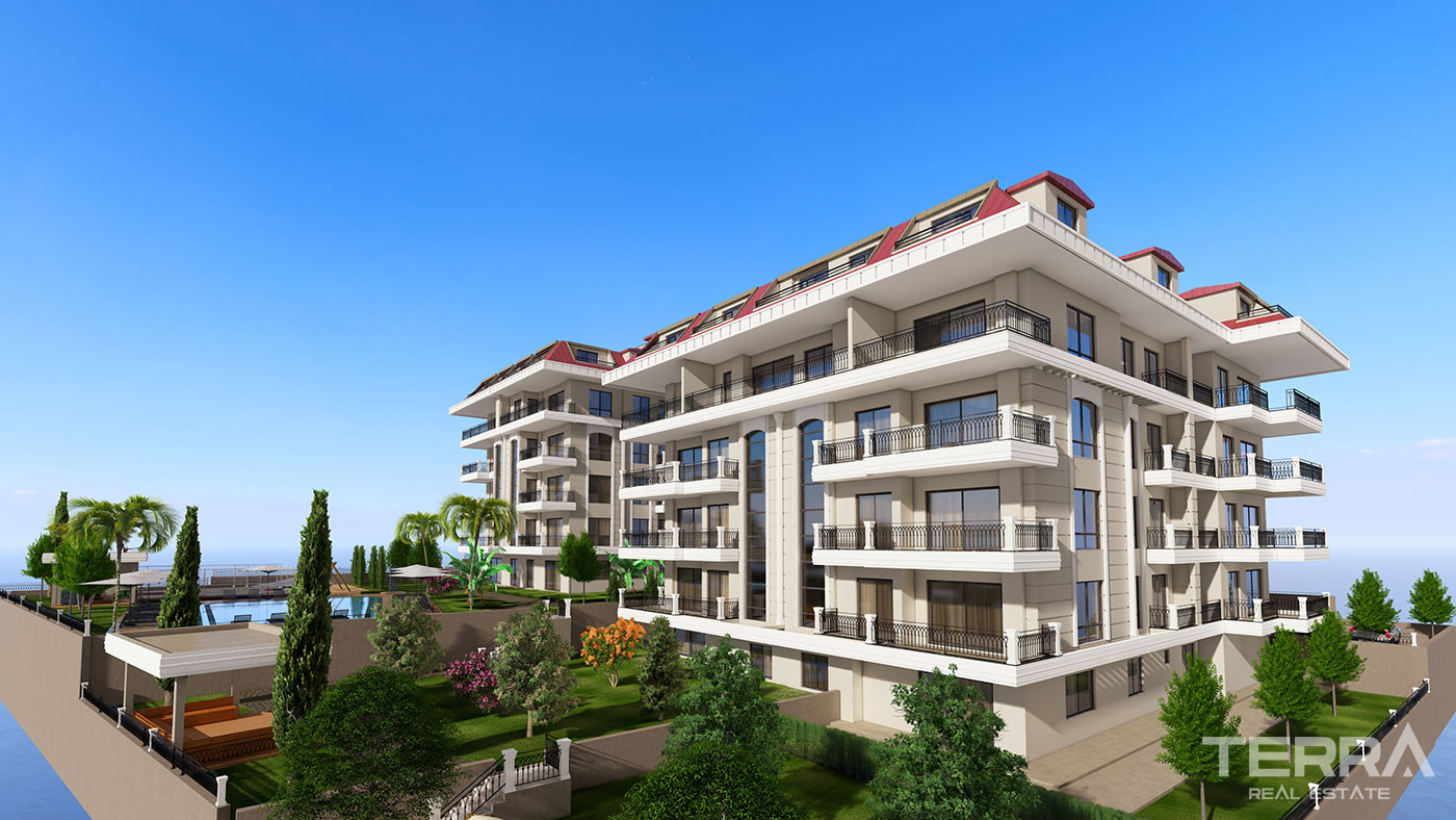 Sea View Apartments for Sale in Kestel, Alanya, Turkey - 126409