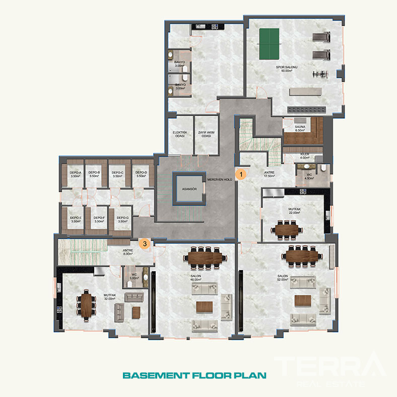 Sea View Apartments for Sale in Kestel, Alanya, Turkey - 126413