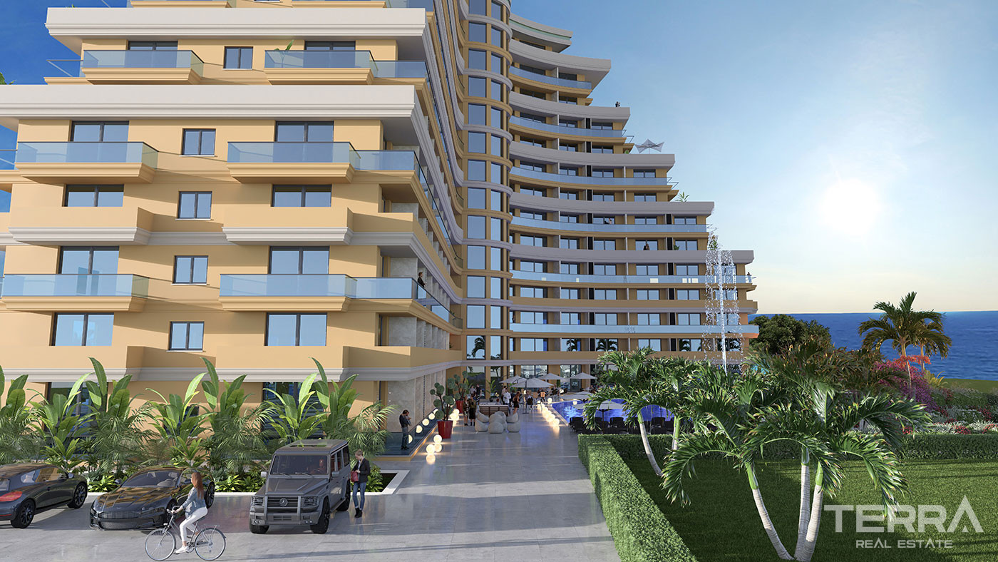 Sea View Apartments for Sale in İskele, Long Beach, Northern Cyprus - 126462