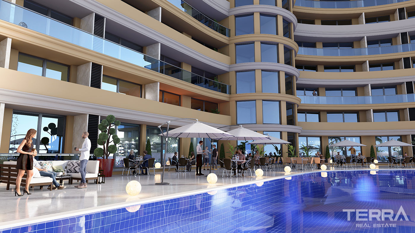 Sea View Apartments for Sale in İskele, Long Beach, Northern Cyprus - 126469