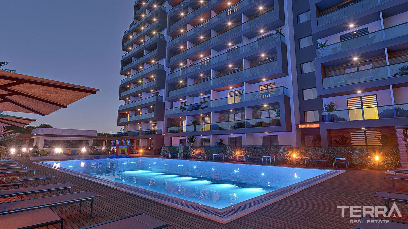 Apartments for Sale in İskele, Long Beach, Northern Cyprus - 126487