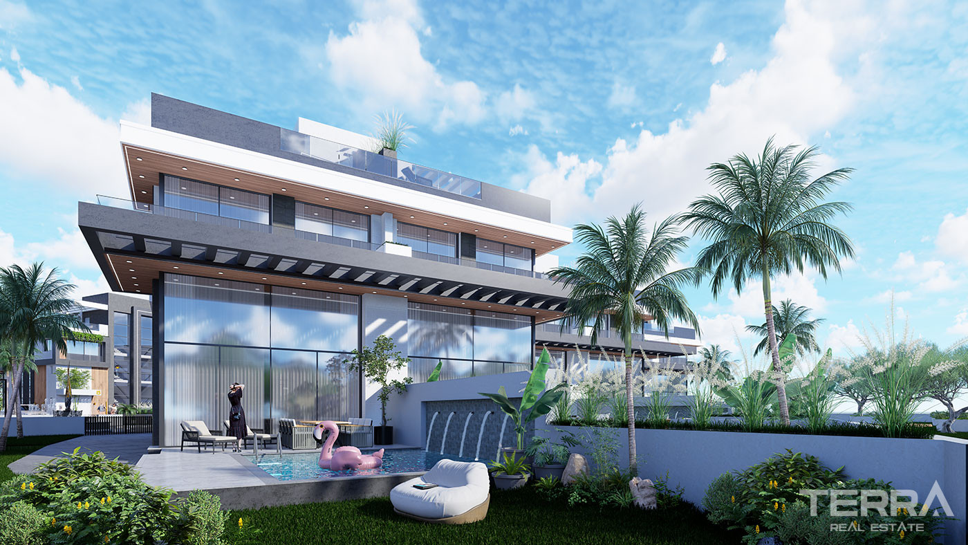 Seafront Villas for Sale in İskele, Northern Cyprus - 126495