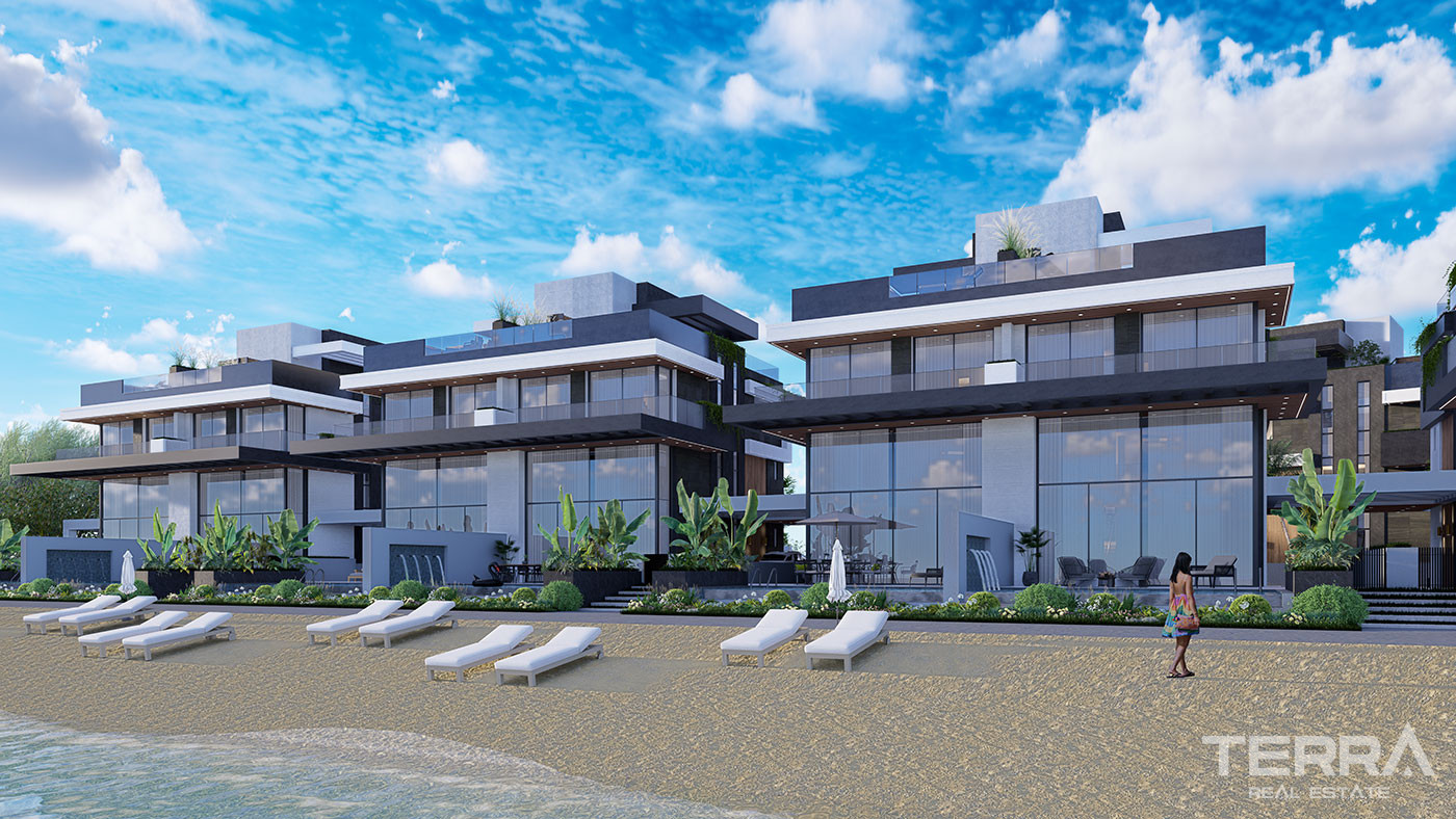Seafront Villas for Sale in İskele, Northern Cyprus - 126496