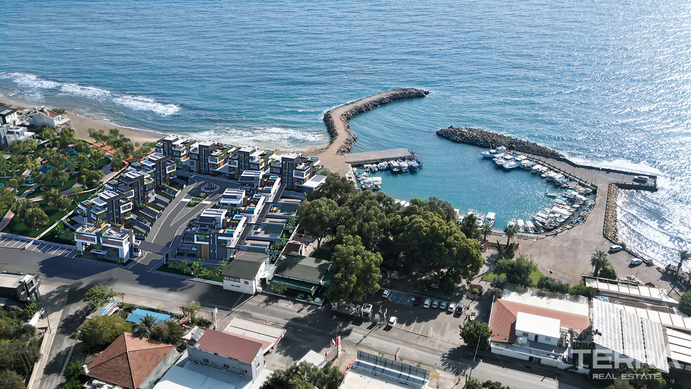 Seafront Villas for Sale in İskele, Northern Cyprus - 126504