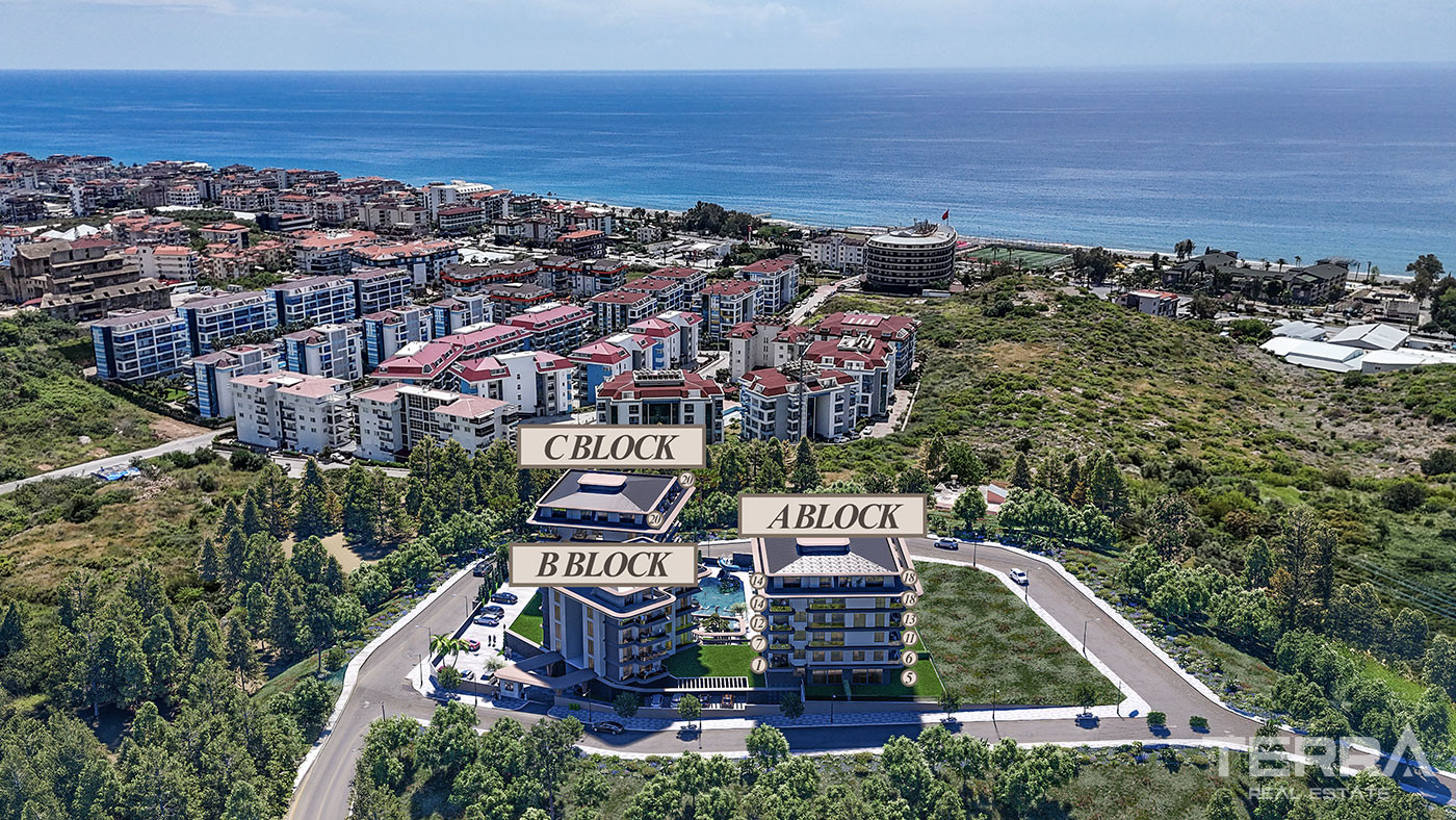 Sea View Apartments for Sale in Kestel, Alanya, Turkey - 126708