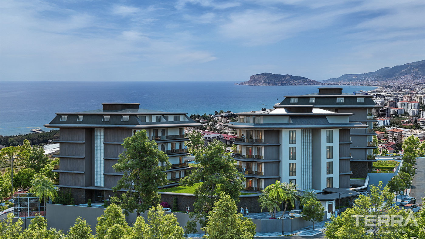 Sea View Apartments for Sale in Kestel, Alanya, Turkey - 126711