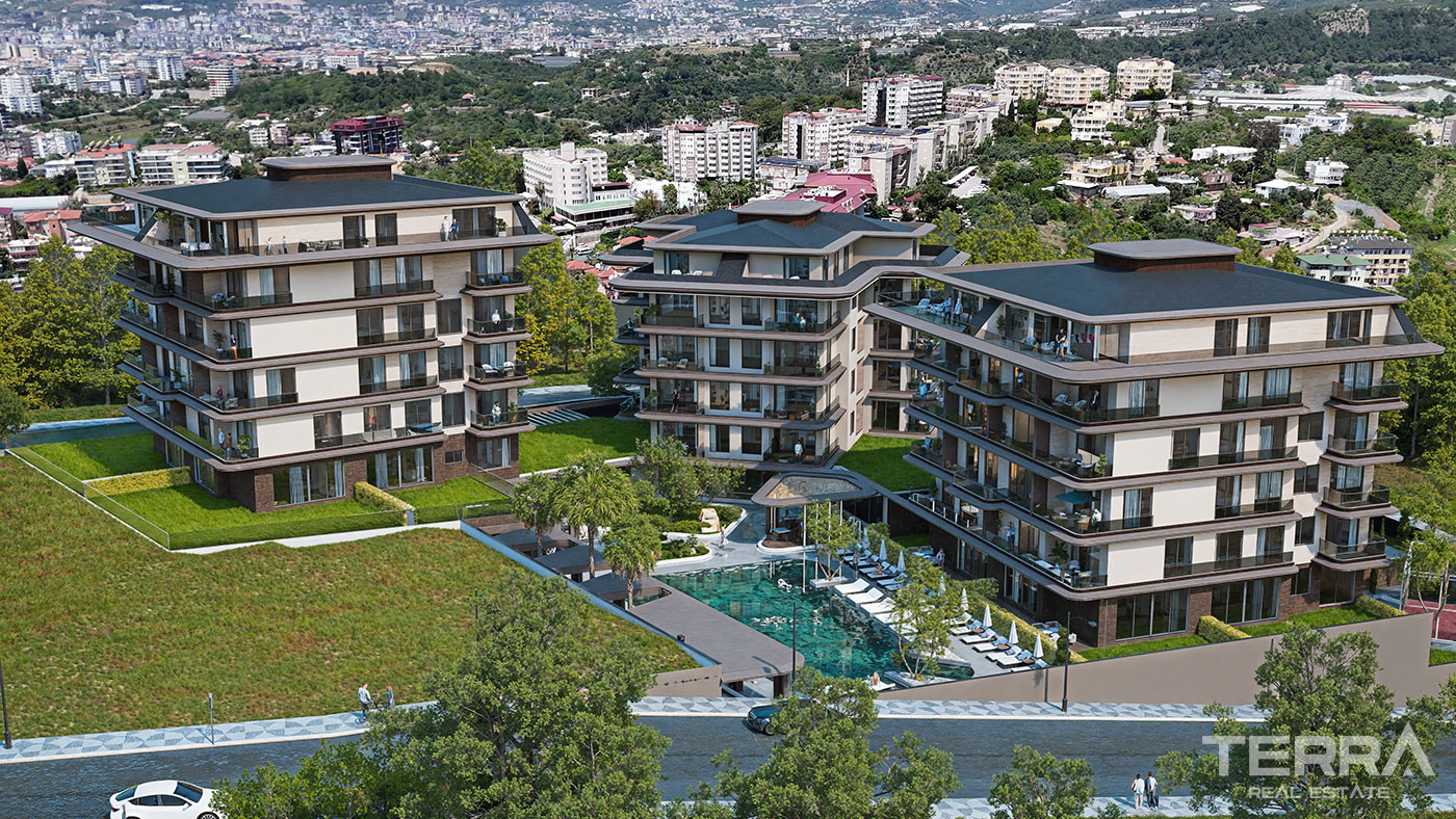 Sea View Apartments for Sale in Kestel, Alanya, Turkey - 126713