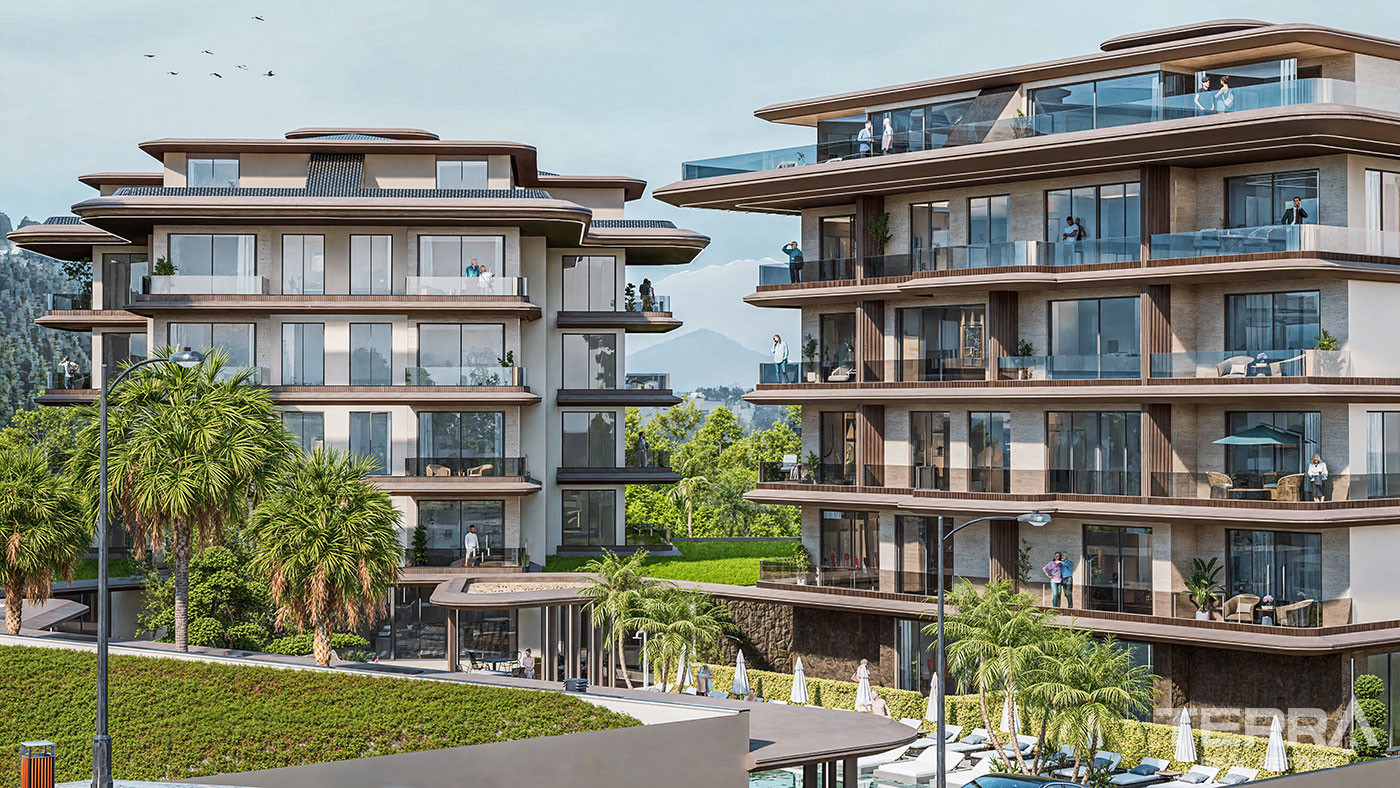 Sea View Apartments for Sale in Kestel, Alanya, Turkey - 126714