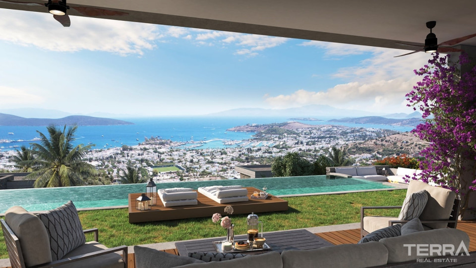 Sea View Villas for Sale in Bodrum, Muğla, Turkey