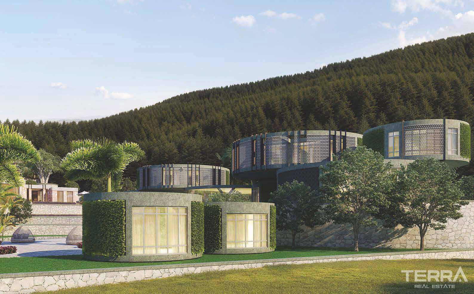 Muğla, Bodrum'da Denize Sıfır Konumda Satılık Müstakil Villalar - 126926