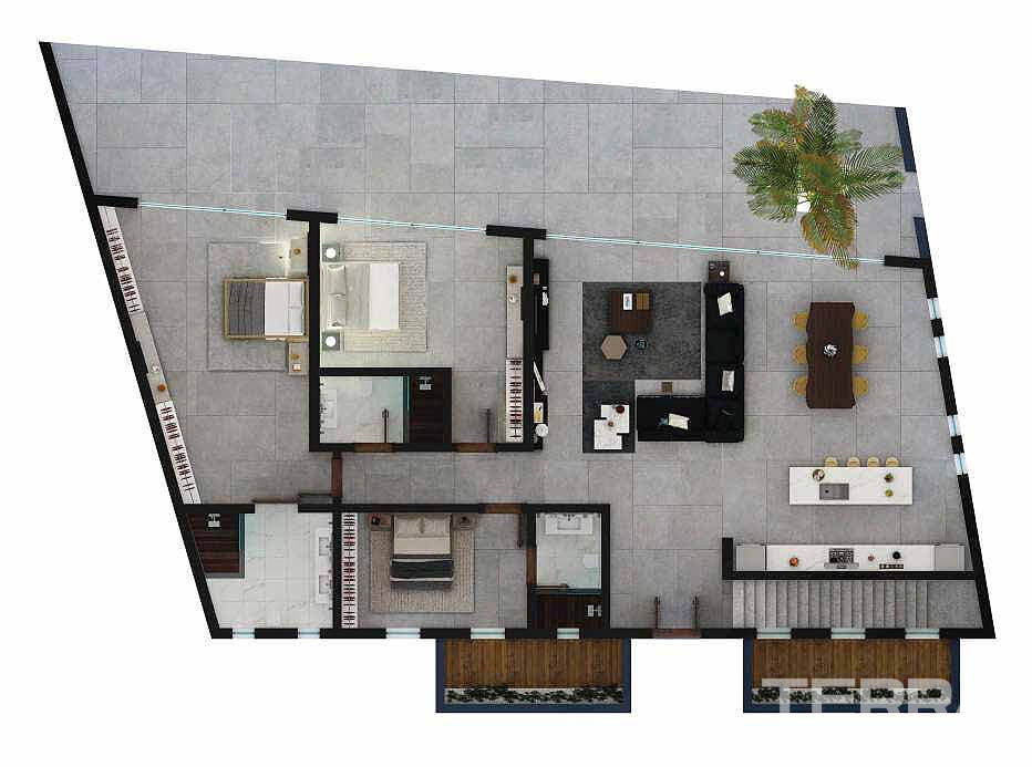 Muğla, Bodrum'da Denize Sıfır Konumda Satılık Müstakil Villalar - 126938
