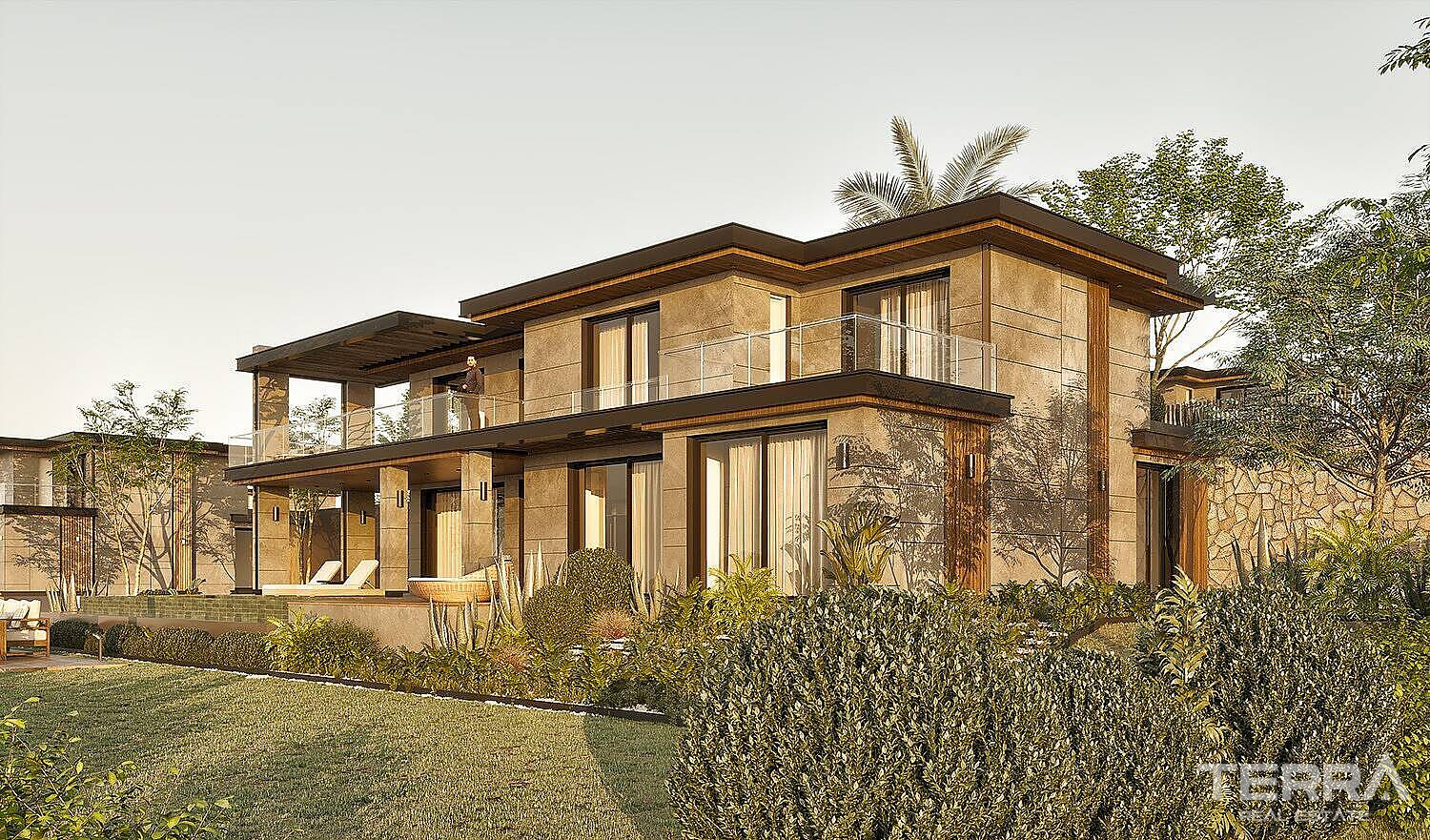 Muğla, Bodrum’da Denize Sıfır Sitede Satılık Müstakil Villalar - 127047