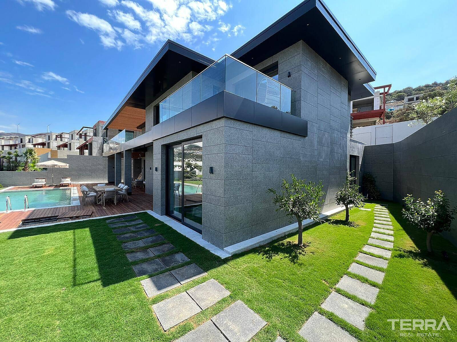 Muğla, Bodrum’da Denize Sıfır Sitede Satılık Müstakil Villalar - 127054